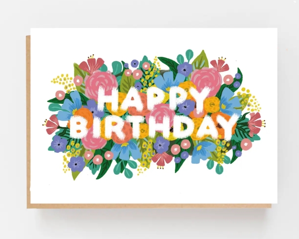 Happy Birthday Landscape Card