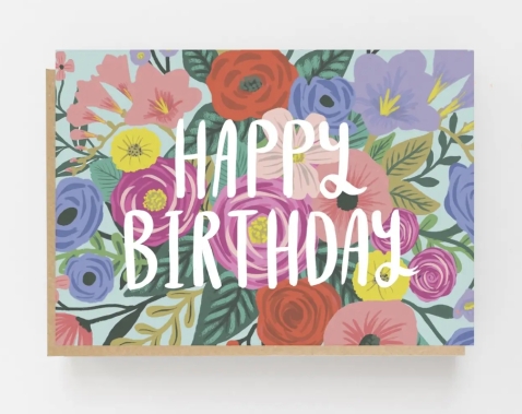 Happy Birthday Landscape Card